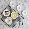 6PCS TINY SUPER CUTE CAT PLATES