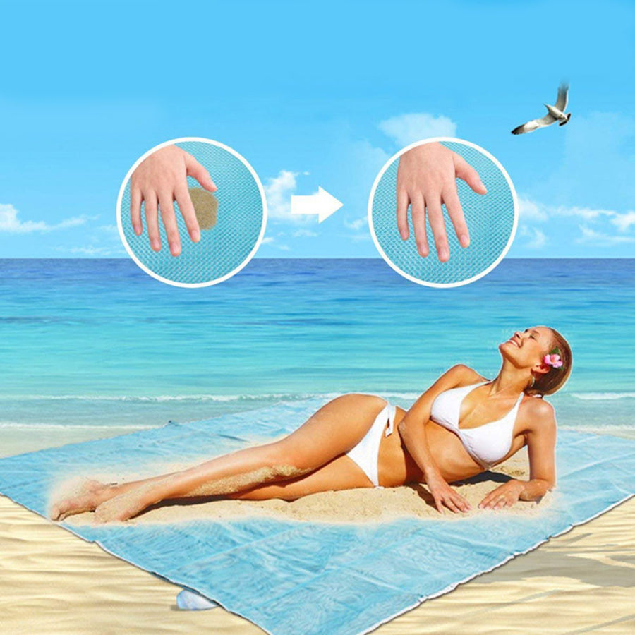 Portable beach Mat Sand Free Beach Mat Anti slip Sand Mats Rug Outdoor mat for Beach