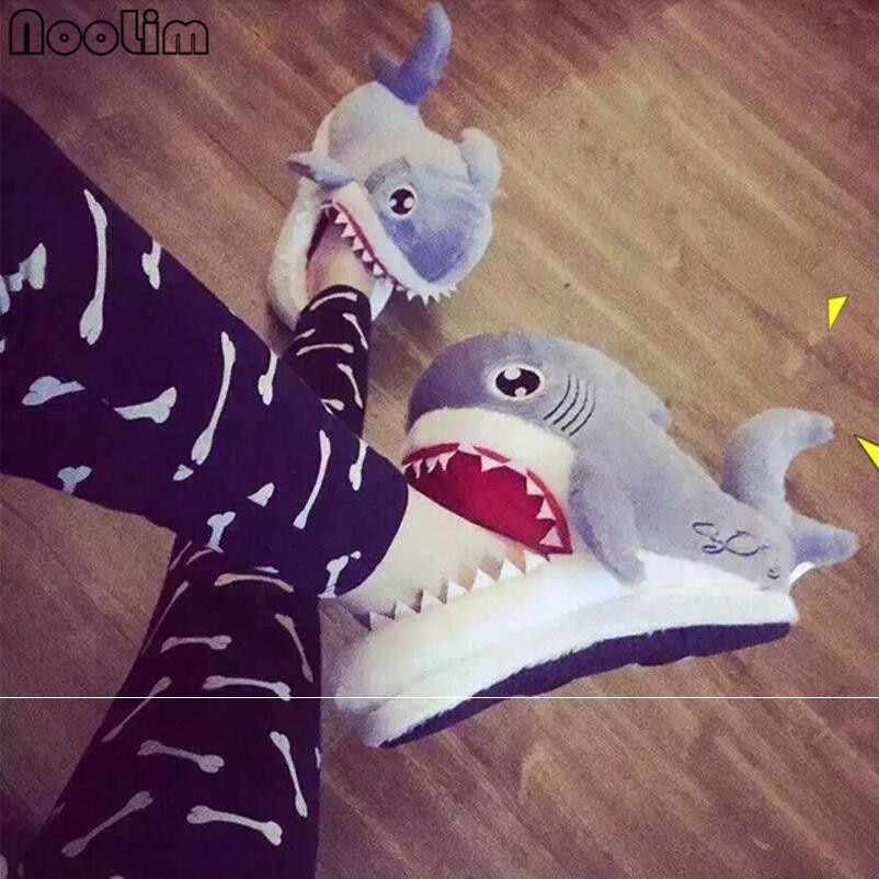 Winter Super Animal Funny Shoes For Men and Women Warm Soft Bottom Home House Indoor Floor